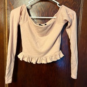 Forever 21 off the shoulder top. Worn once. Runs small